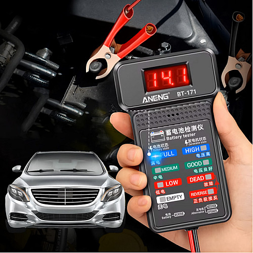 Digitalni LCD tester 12V akumulatora BT-171