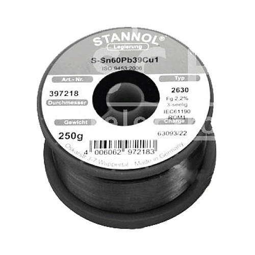 Tinol za lemljenje LZ3007-0250