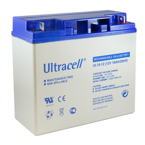 Žele akumulator Ultracell 18 Ah 12V/18-Ultracell