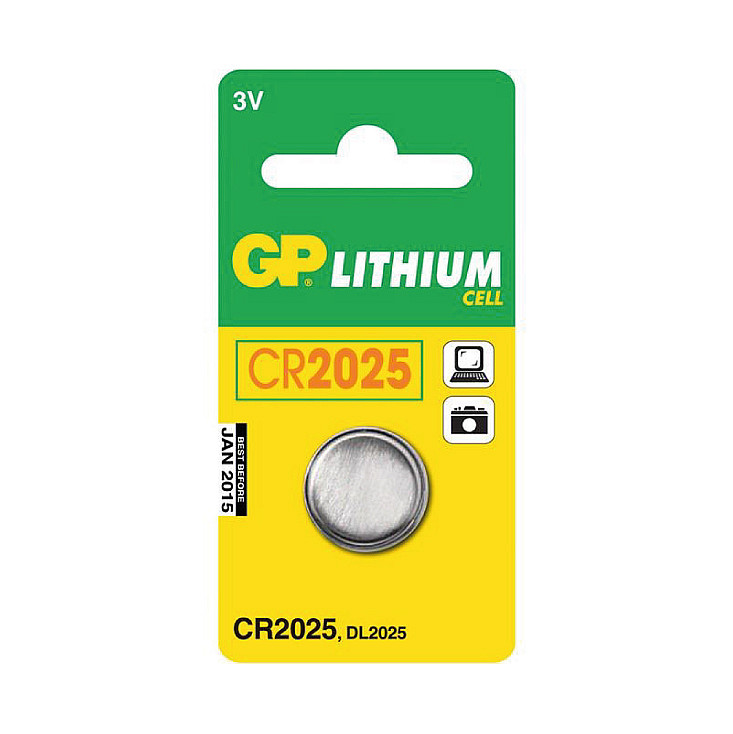 GP dugmasta baterija CR2025 GP-CR2025