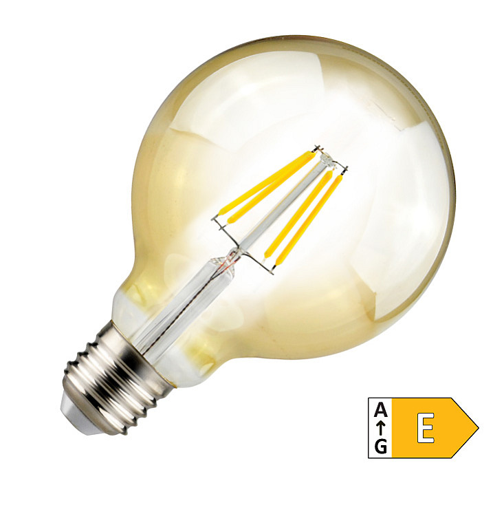 LED filament sijalica dimabilna toplo bela 6W LS-G95FDA-WW-E27/6