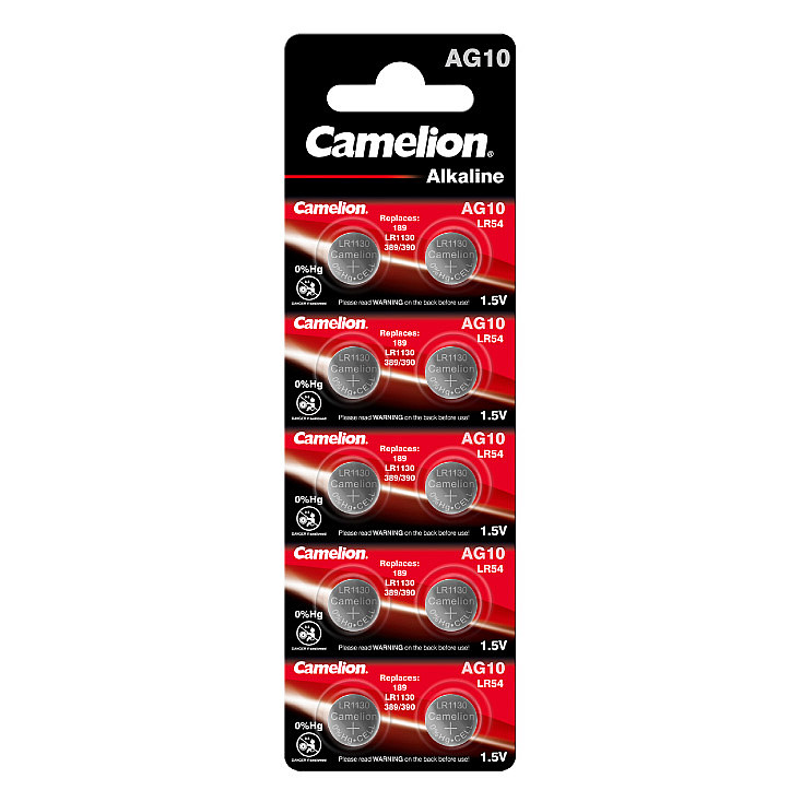 Camelion alkalne baterije LR54 CAM-AG10/BP10