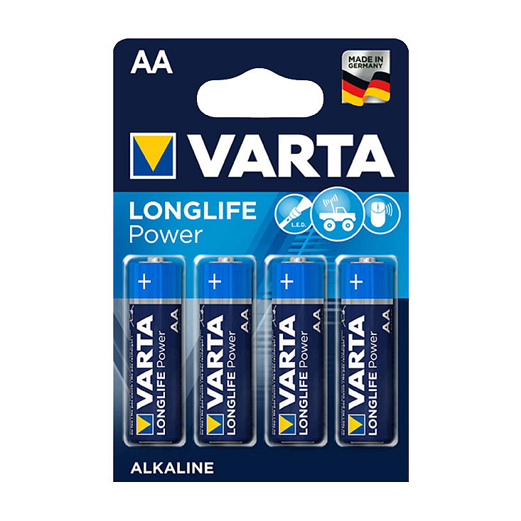 Varta alkalne mangan baterije AA VAR-HE-LR06/BL4