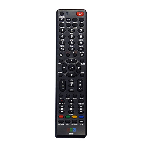 Daljinski upravljač Sony/JVC/Toshiba STV-Tara