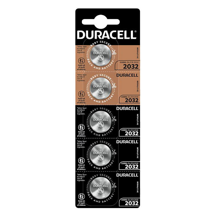 Duracell dugmaste baterije CR2032 DUR-CR2032/BP5