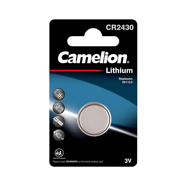 Camelion dugmasta baterija CR2430 CAM-2430/BP1