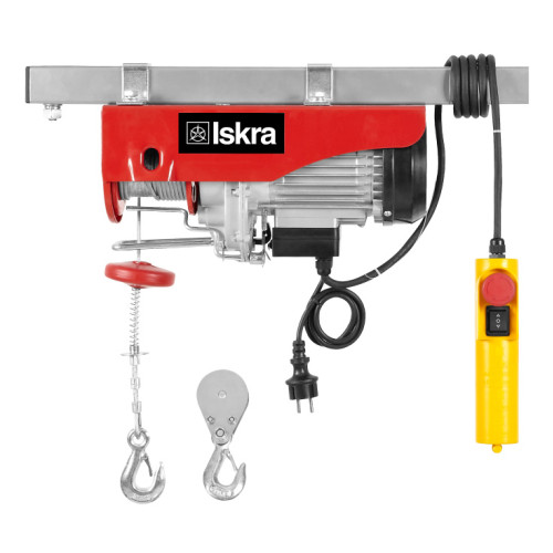 Iskra električna dizalica sa sajlom 1050W EV-300-600