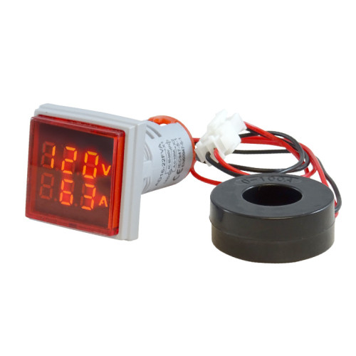 Digitalni voltmetar i ampermetar DP-AC500V/100A