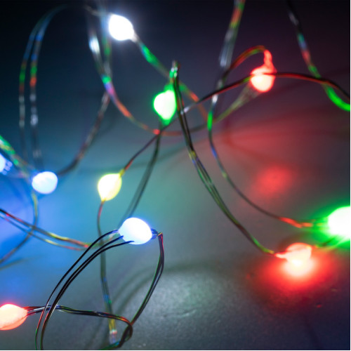 Lampice za jelku sa 100 višebojnih LED dioda ML112RGB