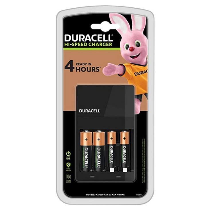 Punjač akumulatora + 2 AA 1300mAh i 2 AAA 750mAh DUR-20716