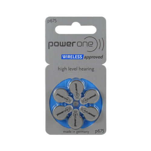 Powerone baterije za slušni aparat VAR-P675