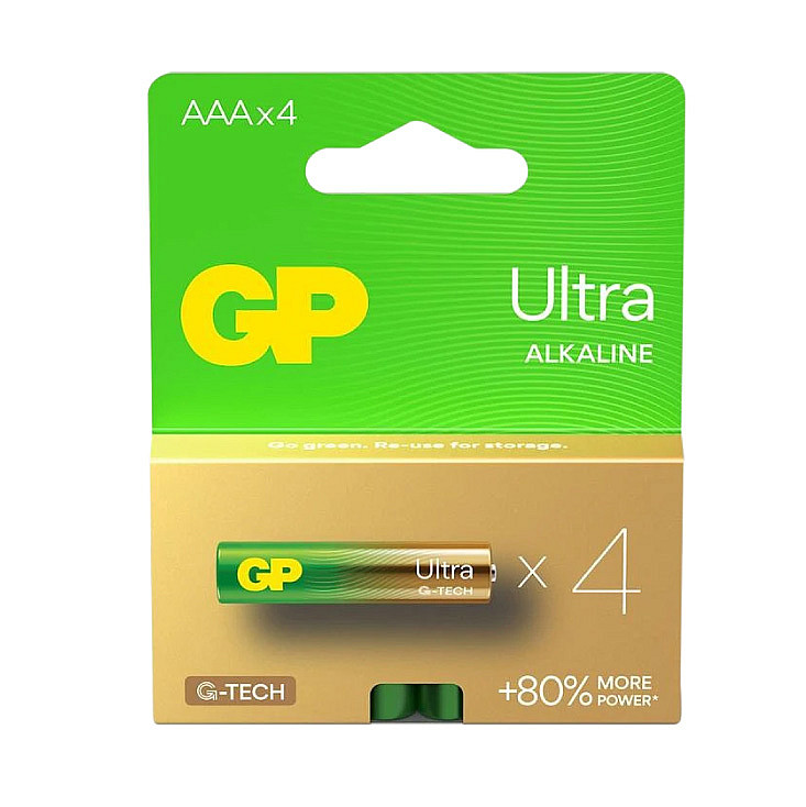 GP alkalne baterije AAA GP-LR03/4BPnd