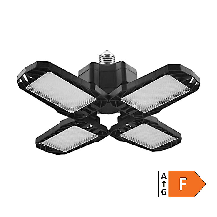 Rasklopljiva LED sijalica E27 40W LGL-4L-E27/W