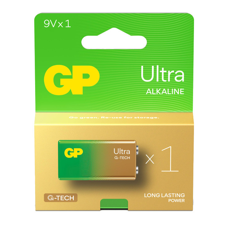 GP alkalna baterija 9V GP-6LR61/1BPnd