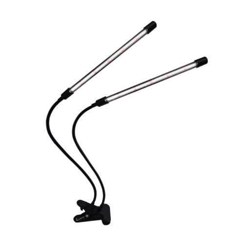 Dvostruka lampa za biljke 8W LB-TCL-02/RB