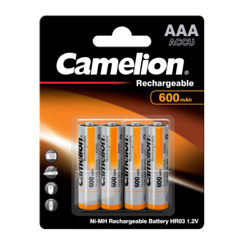 Camelion punjive baterije AAA 600 mAh CAM-NH-AAA600/BP4