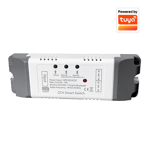 Wi-Fi smart relejni prekidač, 2 izlaza WFR-02/ACDC
