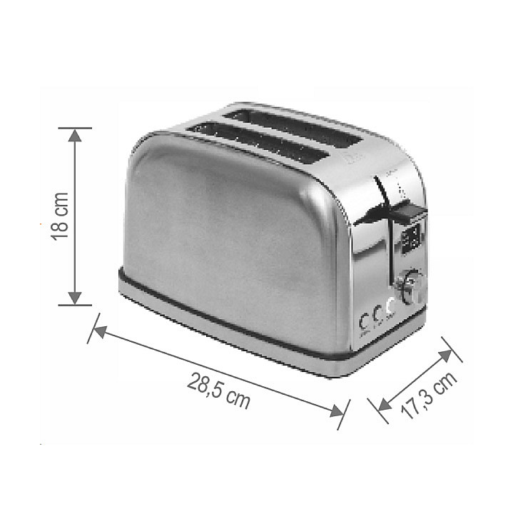 Toster sa LCD displejem 950W HGKP22LCD