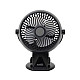 Stoni punjivi ventilator 10cm, sa štipaljkom CLF10/BK
