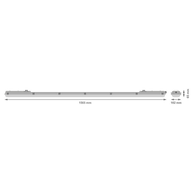 Ledvance armatura za dve LED cevi 150cm 4099854464058E