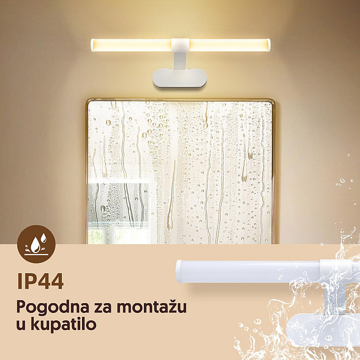 Prosto zidna LED lampa 8W LCN-K07-60/WH
