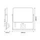 Osram LED reflektor sa PIR senzorom 50W 6500K 4099854489846E