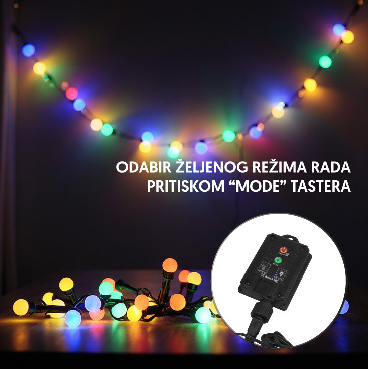 Solarni LED niz 5 m 20405-5818-5m
