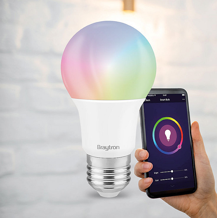 LED Wi-Fi smart sijalica 9W Braytron BA13-00929