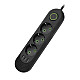 Razvodnik sa 3 mesta 2m 1.5mm2+pr. 3xUSB NV371U-2/BK
