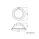 Ledvance LED ugradna panel lampa 4W 4000K 4099854561542E