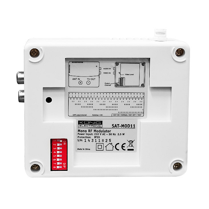 AV-RF modulator SAT-MOD1
