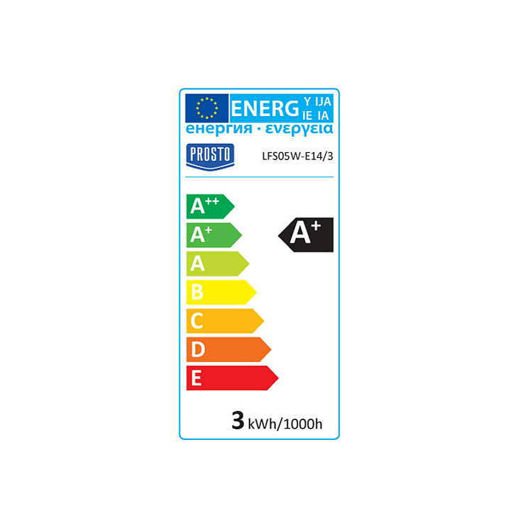 LED sijalica za frižider dnevno svetlo 2.3W LFS05W-E14/3