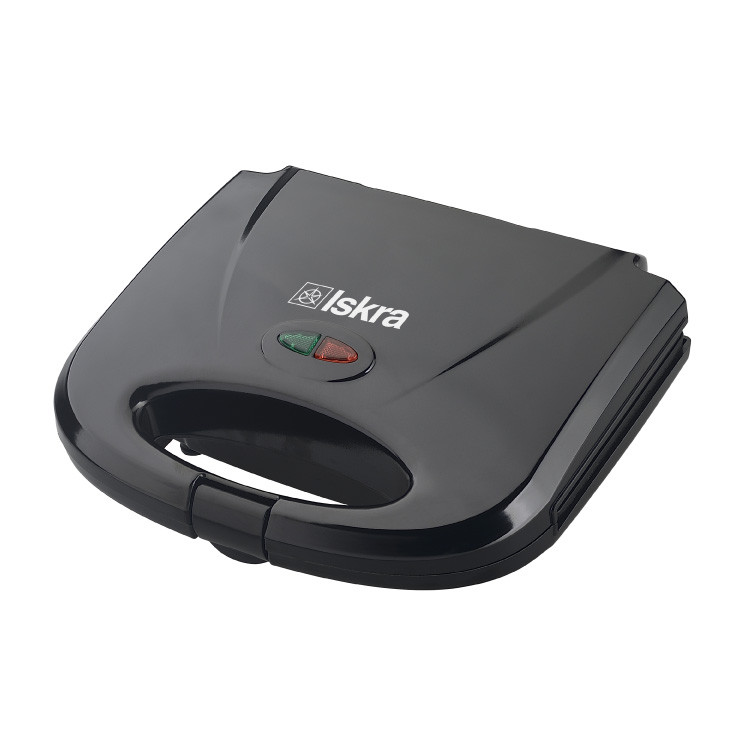 Iskra sendvič toster 800W MG-2-BL