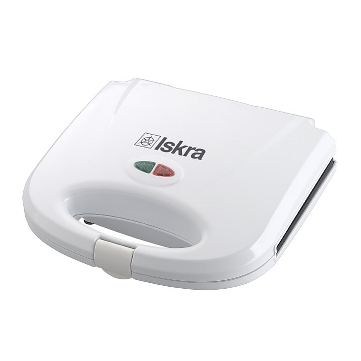 Iskra sendvič toster 800W MG-2-WH