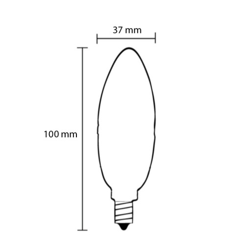 LED sijalica hladno bela 4.9W Osram O73367