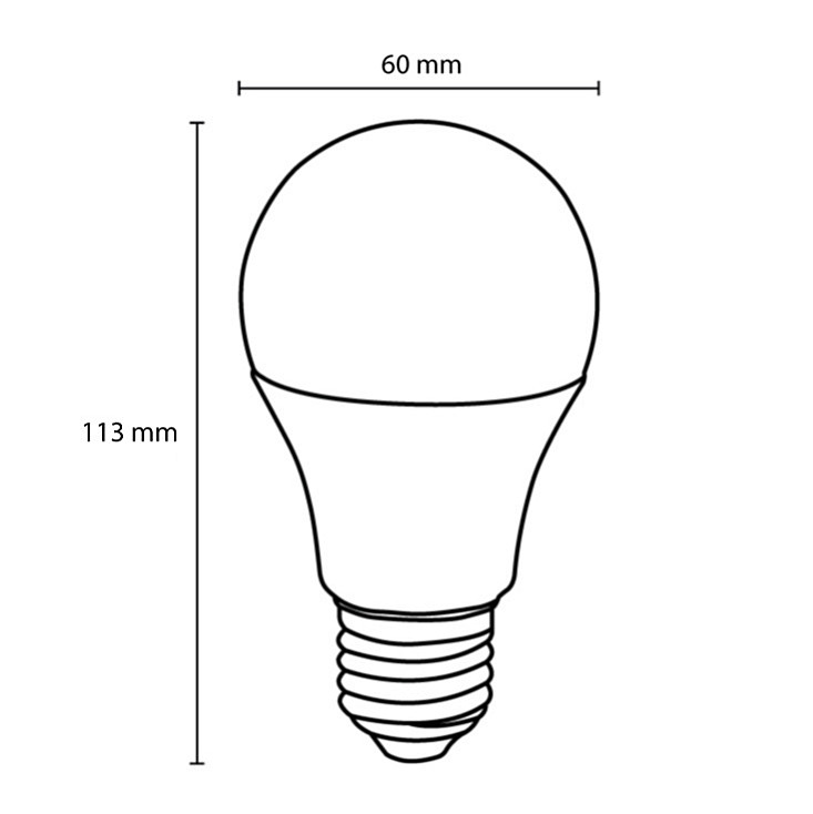 LED sijalica toplo bela 8.5W Osram O26842