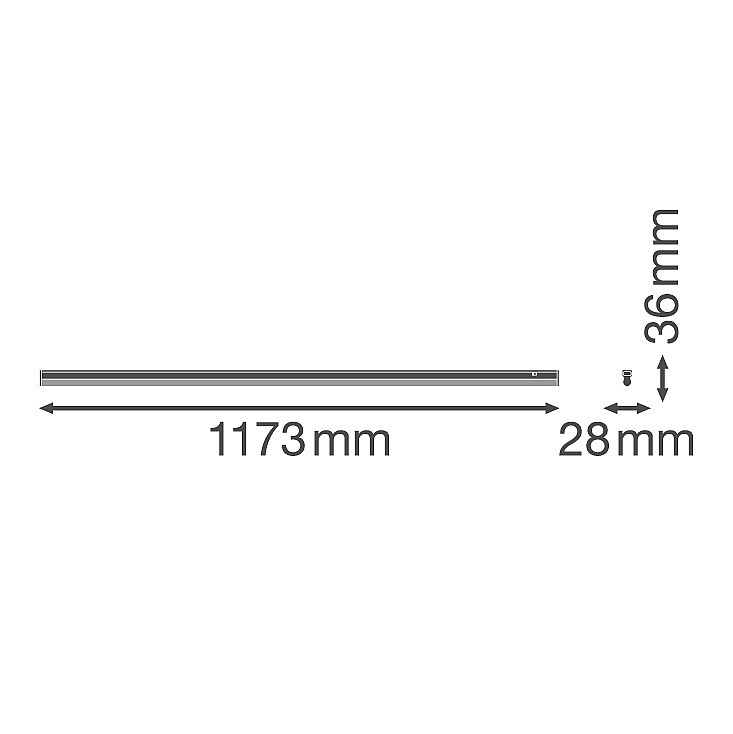 LED strela 117cm 14W Ledvance 4058075106154E