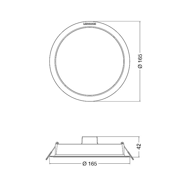 Ledvance LED ugradna panel lampa 13W 4058075703100E