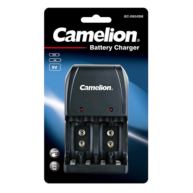 Punjač akumulatora AA, AAA i 9V CAM-830B