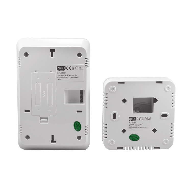 Sobni bežični termostat sa okretnim dugmetom DST-303RF