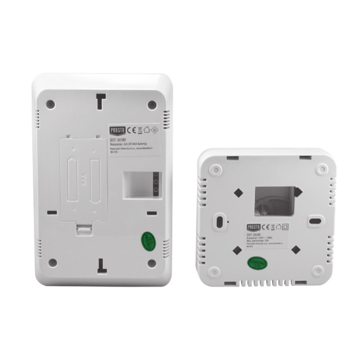 Sobni bežični termostat sa okretnim dugmetom DST-303RF