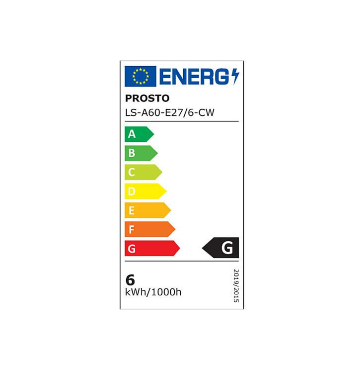 LED sijalica klasik hladno bela 6W LS-A60-E27/6-CW