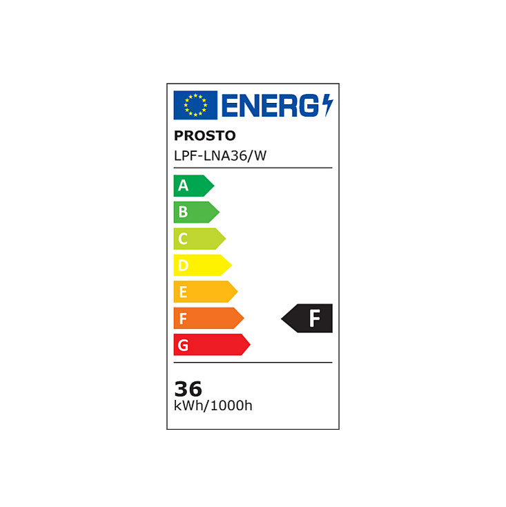 LED plafonjera 36W dnevno svetlo LPF-LNA36/W
