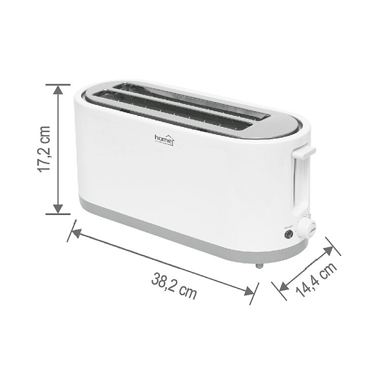 Toster za 4 kriške hleba 1400W HG-KP42