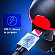 Punjiva LED lampa za bicikl sa sirenom YW17417-4644