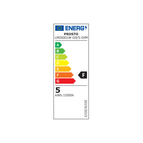 Dimabilna LED mini sijalica 5W dnevno svetlo LMIS001W-G9/5-DIM