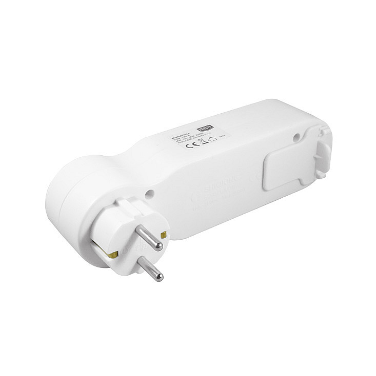 Strujni razdelnik sa 3 utičnice + prekidač NVK103/WH-P
