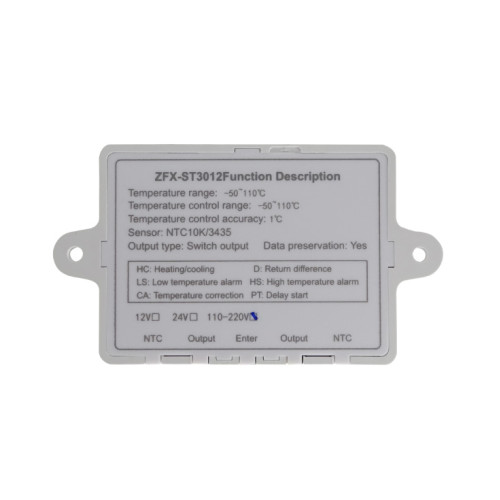 Dual digitalni termostat sa sondom -50 - 110°C ST3012