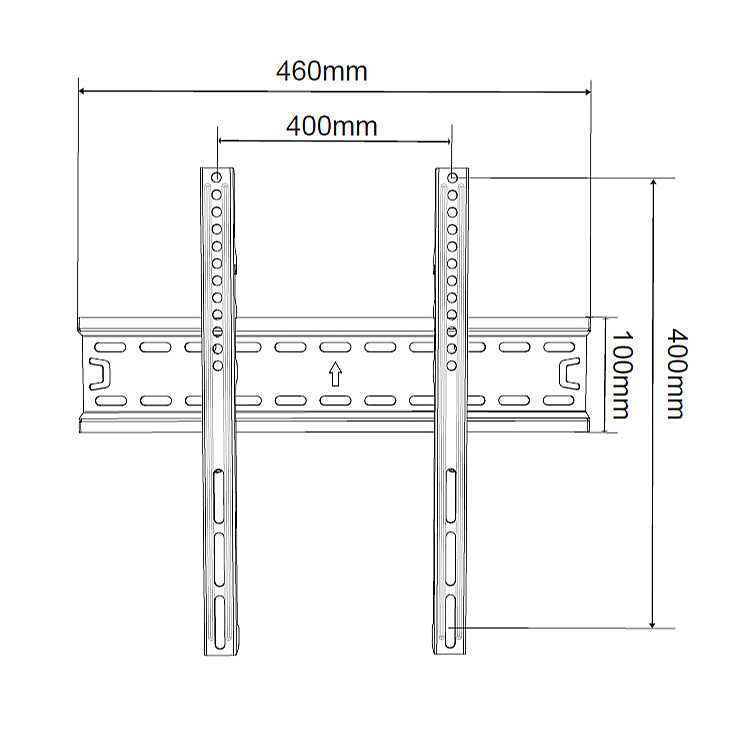 Zidni TV nosač 32" do 55" Fix32/55