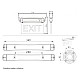 Punjiva LED nadgradna lampa LE2912